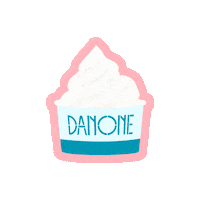 YogurteriaDanone chocolate ice cream frozen mmm Sticker