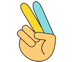 fingers crossed STICKER