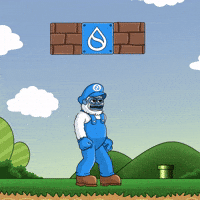 Super Mario Crypto GIF by Lofi The Yeti
