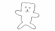 teddy bear animation GIF by Leandro Estrella