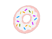 Dunkin Donuts Donut Sticker by The Art Plug