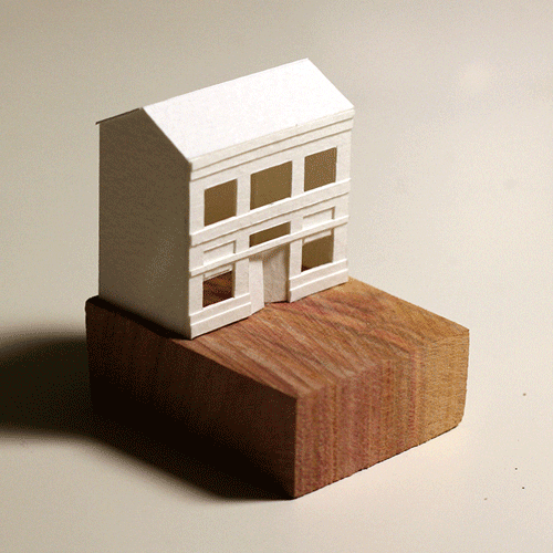 animation paper model GIF