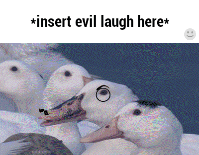 evil laugh GIF