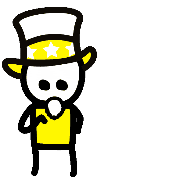 Dab Thanks Sticker by NOIS3