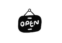 Text Cafe Sticker