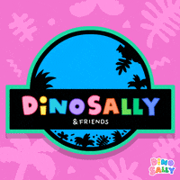 Happy Jurassic Park GIF by DINOSALLY