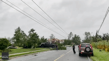'This Is Nuts': Tornado Causes Widespread Damage in Mullica Hill, New Jersey
