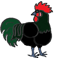 Happyhuhn Sticker