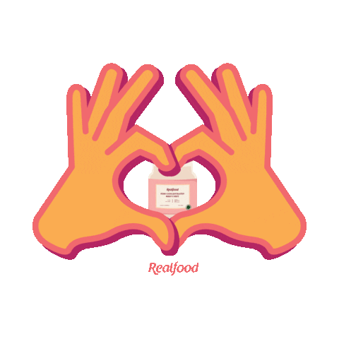 Pop Love Sticker by Realfood Winta Asia