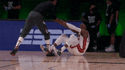 Jumping Nba Playoffs GIF by NBA