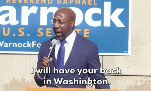 Raphael Warnock GIF by Election 2020