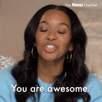 You Rock Jessica Alba GIF by The Roku Channel