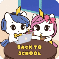 Back To School Study Time GIF by Brave Unicorn
