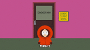 confused kenny mccormick GIF by South Park 