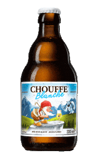 Chouffeblanche Sticker by CHOUFFE