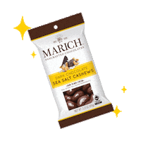 MarichChocolates chocolate hollister sea salt cashews Sticker
