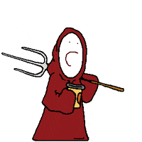 churchofdivineapathy face facebook shake church GIF