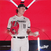 College Baseball GIF by Cincinnati Bearcats