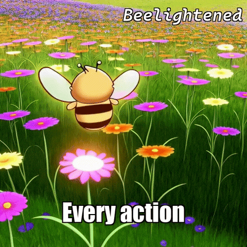 Peace Glow GIF by Beelightened