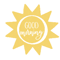 LisaLois27 sun good morning morning handlettering Sticker