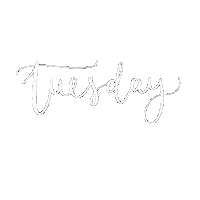 Week Lettering Sticker