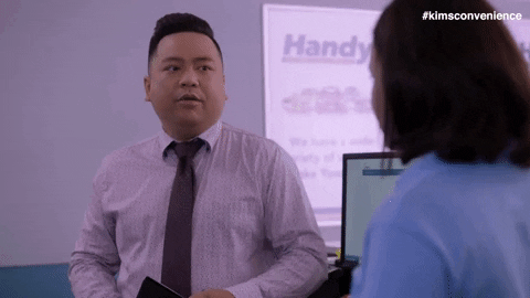 Freaking Out Andrew Phung GIF by Kim's Convenience