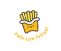 Uruguay Fritas Sticker