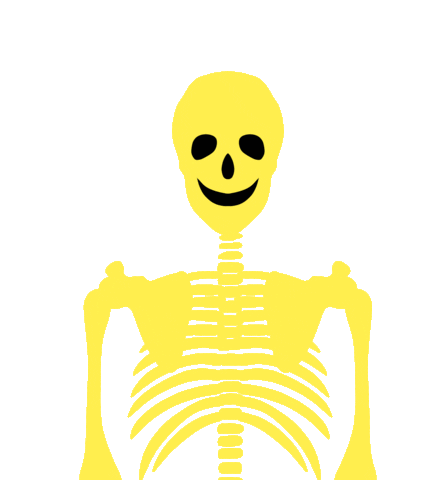 Lundbeatz giphyupload trippy skeleton lund Sticker