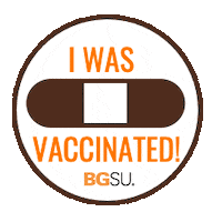 Bowling Green Vaccine Sticker by Bowling Green State University
