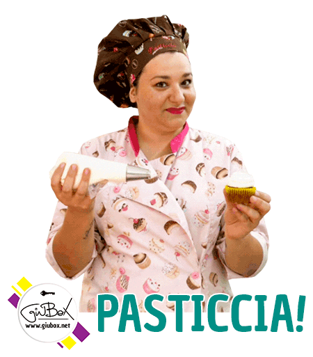 cupcakes baker Sticker by Giù Box