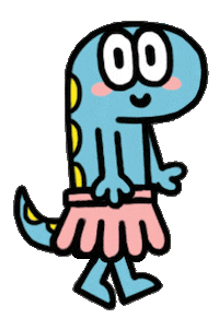 Happy Walk Sticker by T. L. McBeth