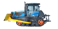 Field Tractor Sticker by Agromash