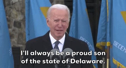 Joe Biden Delaware GIF by GIPHY News