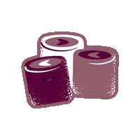 Marshmallows Sticker by The Sparkling Sugar Studio