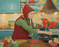 santa claus office cooking GIF by The Elves!