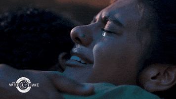 Wheel Of Time Hug GIF by Amazon Prime Video
