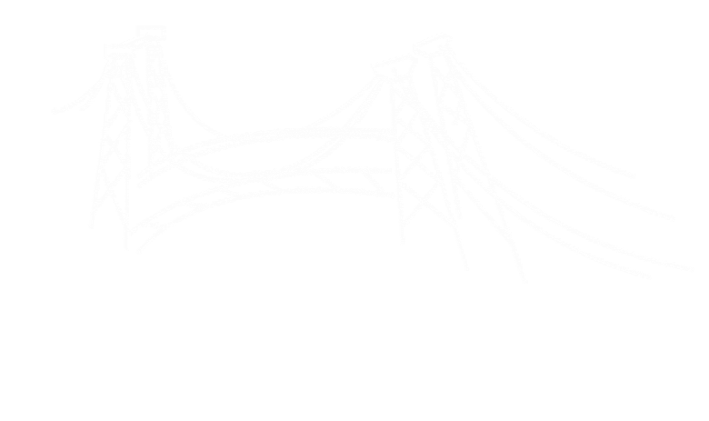 Brooklyn Bridge Sticker by Rob Jelinski Studios