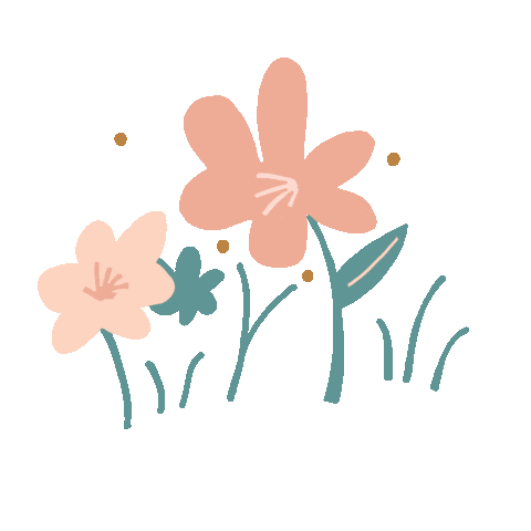 Happy Flowers Sticker by Kelsey Davis