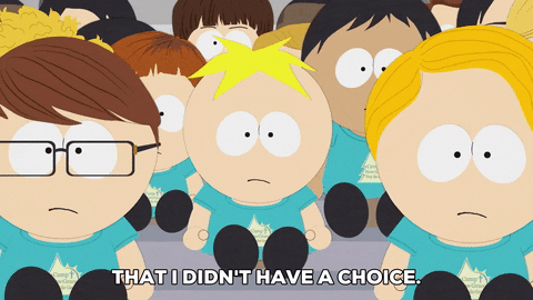 confused butters stotch GIF by South Park 