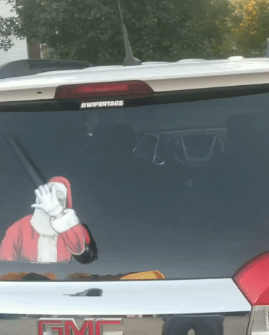 Santawiper GIF by WiperTags Wiper Covers