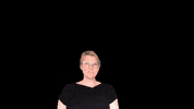 emptynestcoach this way point right arrow right woman pointing GIF