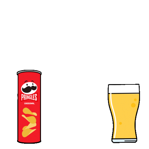 Beer Cheers Sticker by Pringles Korea