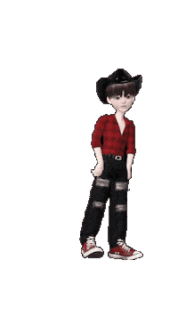 Cowboy Menino Sticker