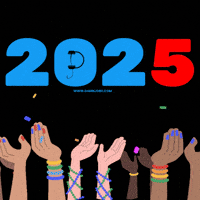 Happy New Year Celebration GIF by Damnjobs