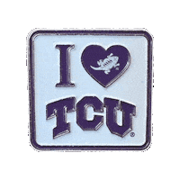 pinnedpins heart university texas lizard Sticker