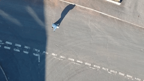 skateboarding drone GIF