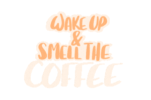 shaystickel coffee wake up caffeine shaystickel Sticker