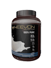 Whey Protein Sticker by weevon nutrition