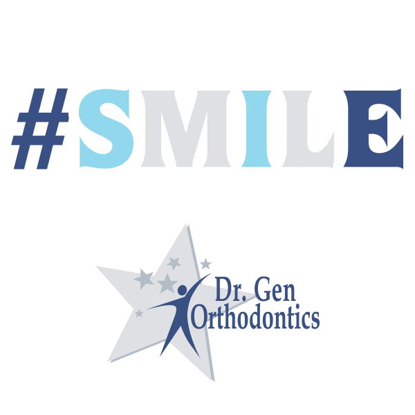 drgenorthodontics giphyupload smile braces invisalign Sticker