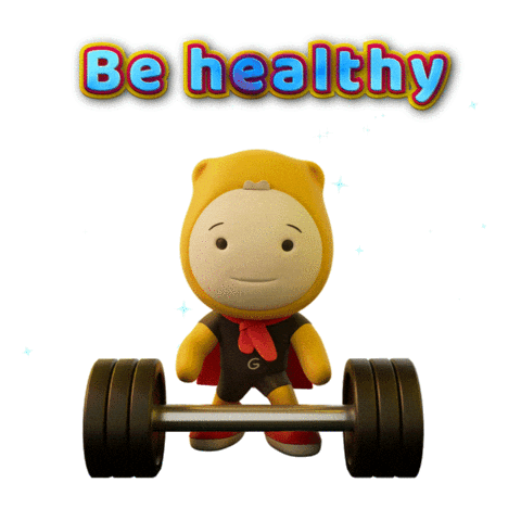 Workout Be Happy Sticker by Gumazing
